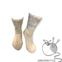 Ponožky krémová