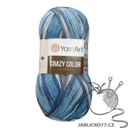 Crazy color - melír modrá