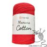 Macrame cotton červená