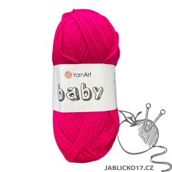 Pletací příze Baby - malina