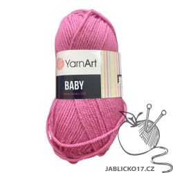 Pletací příze Baby - fialová