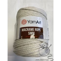 Macrame ROPE 5mm smetana